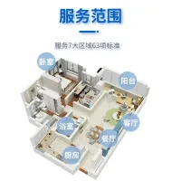 保洁服务日常保洁服务家政保洁服务阿姨上门保洁擦玻璃清洁服务